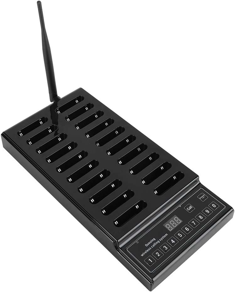 Vikye Restaurant-Gäste-Pager-System, 999-Kanal-WLAN-Warteschlangenrufsystem mit 20 Empfängern für Ca