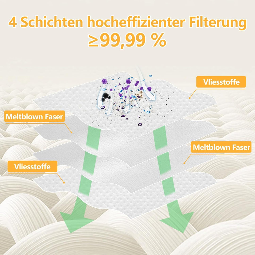 12 Stück Staubbeutel für Dreame L10s Ultra / L10 Ultra/Dreame L20 Ultra & Xiaomi X20 Plus/Xiaomi X20