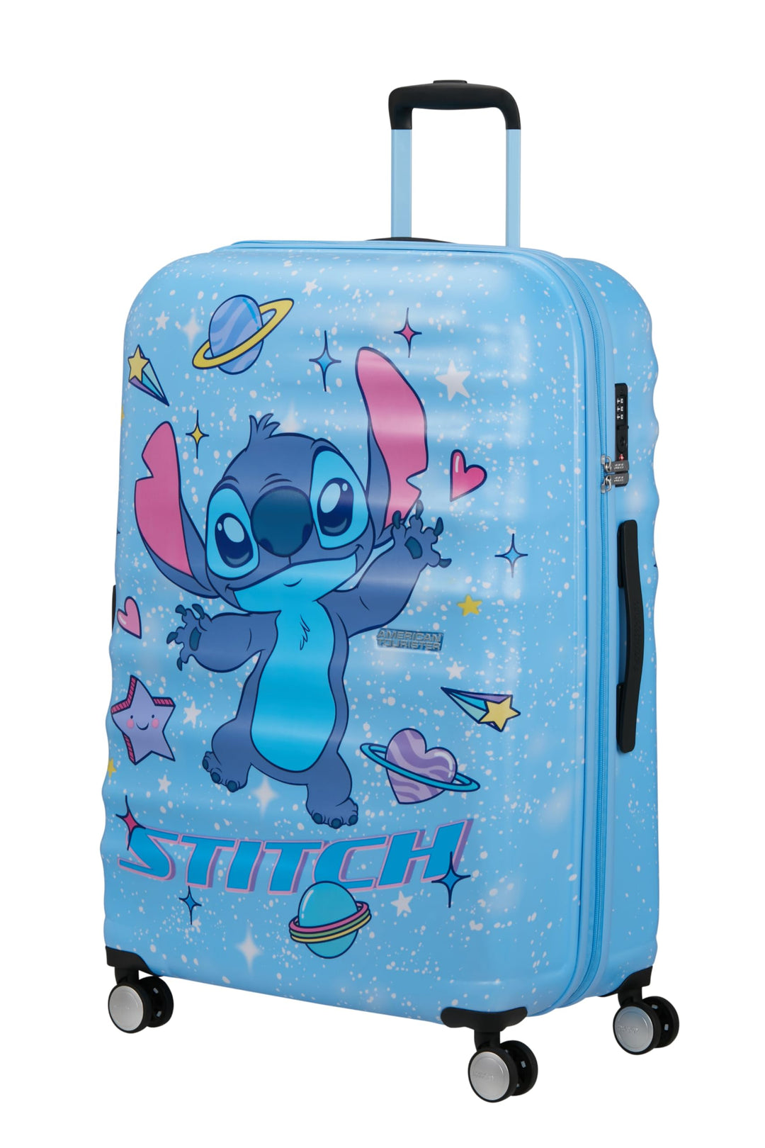 American Tourister Wavebreaker Disney - Stitch Hartschalenkoffer Mittelgross (67 cm), Reisekoffer, T