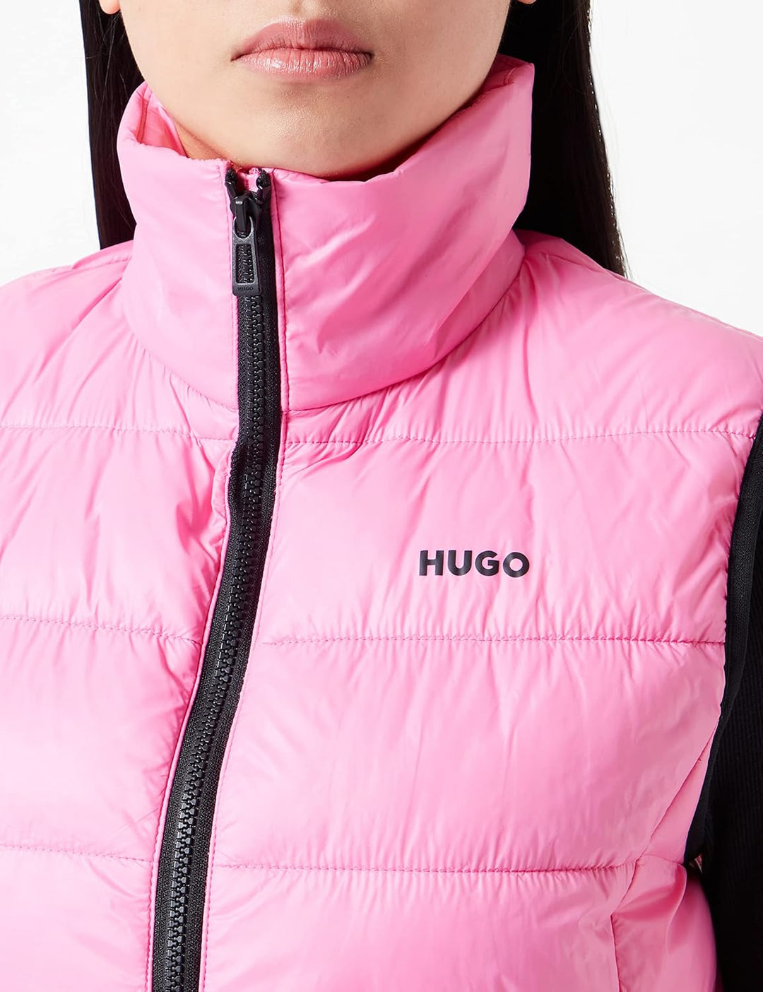 HUGO Damen Weste XS Bright Pink671, XS Bright Pink671