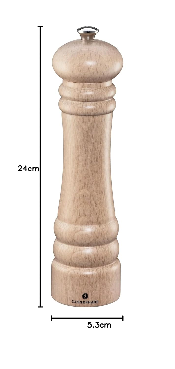 "Zassenhaus Pfeffermühle ""Berlin"" 24 cm M020045 nature/marron