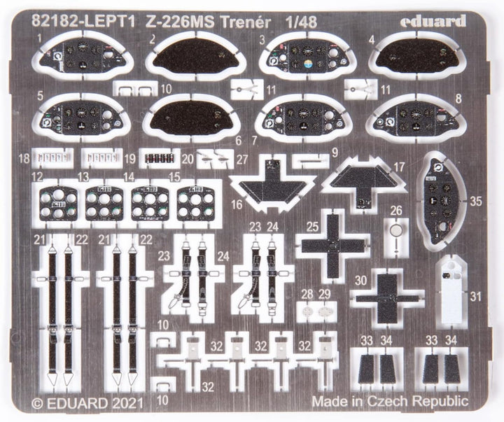 Eduard EDK82182 Profipack-Z-226MS Tren r Modellbausatz, Massstab 1:48, geformte Farbe