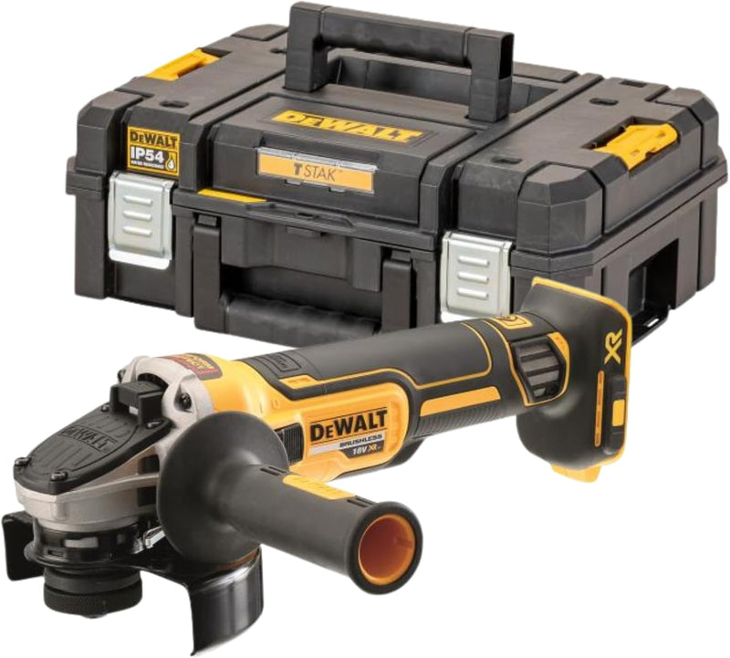 Dewalt 18 Volt 125 mm Akku-Winkelschleifer DCG405NT (bürstenloser Motor, 9.000 U/min, M14, inkl. Sch