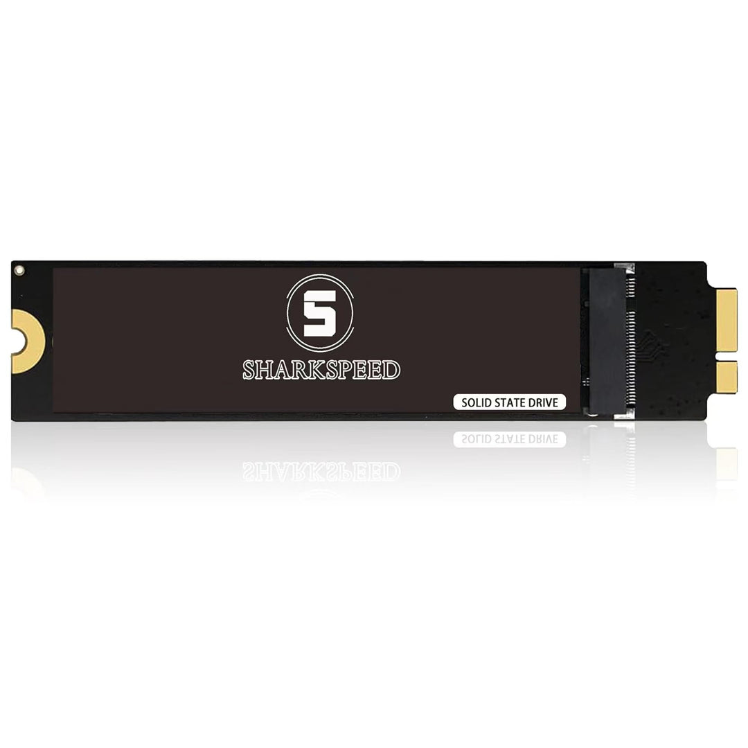 S SHARKSPEED 256GB SSD Upgrade für MacBook Air 2010-2011 A1369(EMC 2392/2469) A1370(EMC 2393/2471) (