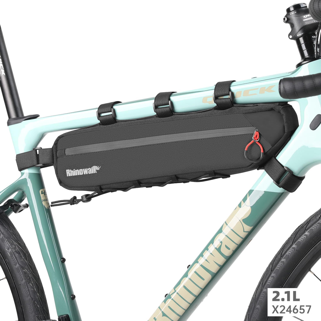 Rahmentasche Fahrrad Fahrradtasche Rahmen grosses Fassungsvermögen Dreiecktasche Rohrtasche Triangel