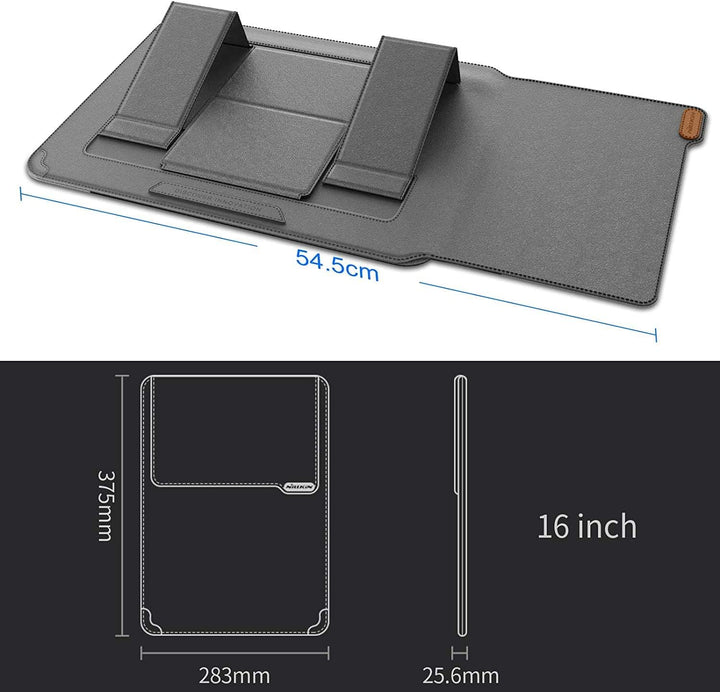 Nillkin 15,6 Zoll Laptop Sleeve Laptoptasche, Laptophülle mit standfunktion, Computer Stossfeste Tas