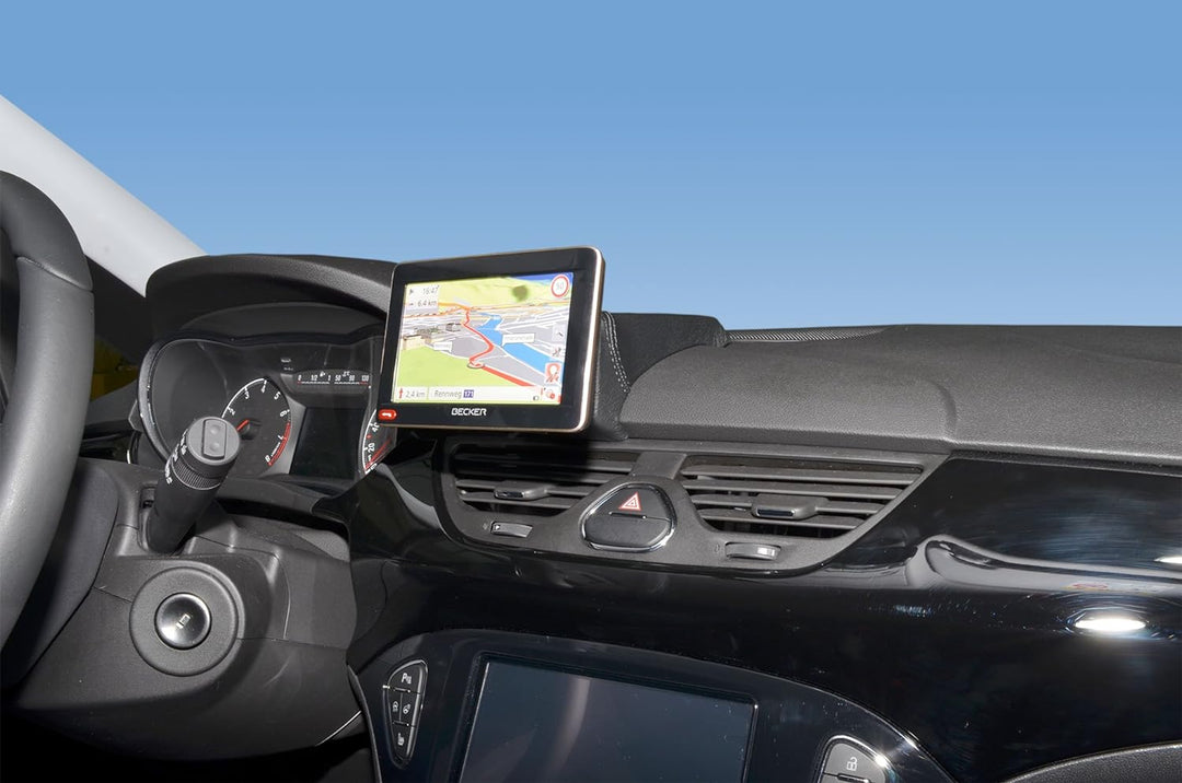 KUDA 5715 Halterung Kunstleder schwarz für Opel Corsa E ab 2014, 5715