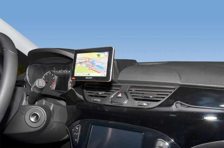 KUDA 5715 Halterung Kunstleder schwarz für Opel Corsa E ab 2014, 5715