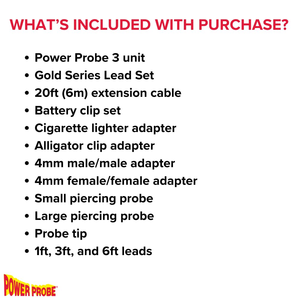 Power Probe PP3LS01 Stellt Strom und Masse zur Verfügung Digital, Digital
