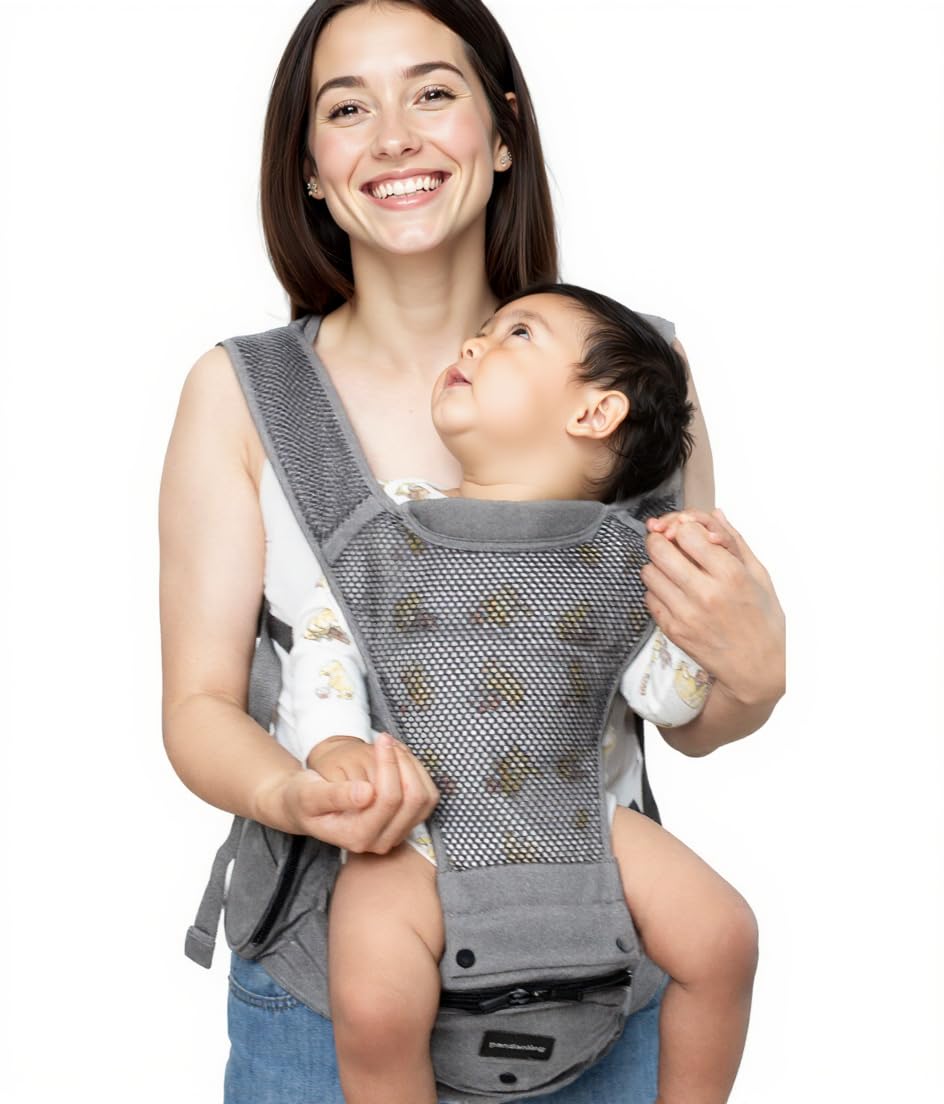 BabyTrage mit Hüftsitz: Von Neugeborenen bis Kleinkindern – Preisträgerin des Mom's Choice Awards, 6