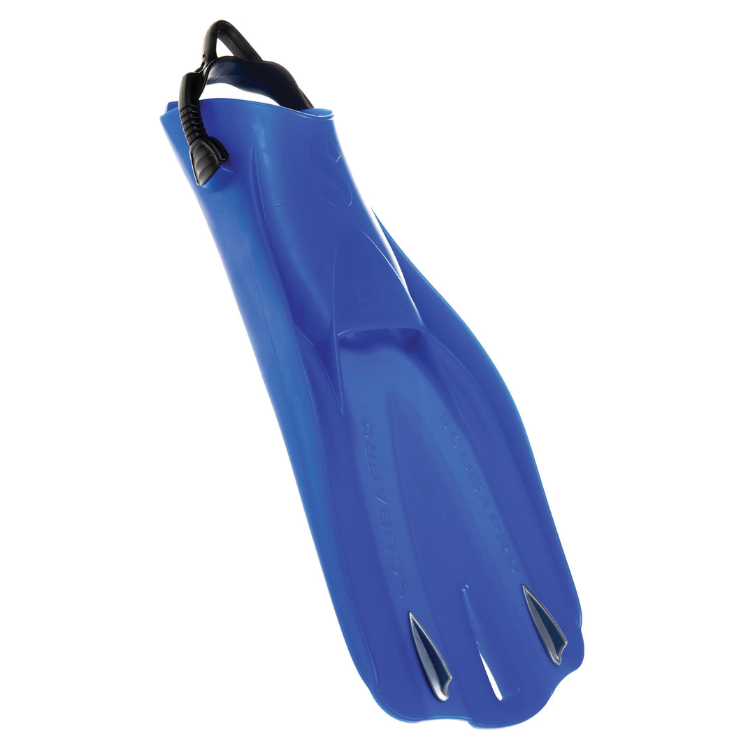 SCUBAPRO GO Sport Geräteflosse Fersenbandflosse Blau M, Blau M