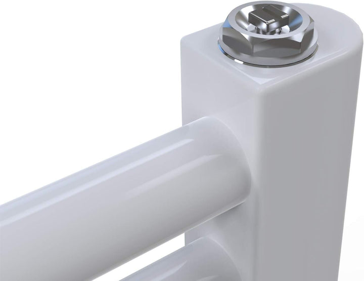 SONNI Badheizkörper 1800x600mm Handtuchtrockner Weiss 821 Watt Design Hantuchwärmer Bad Mittelanschl