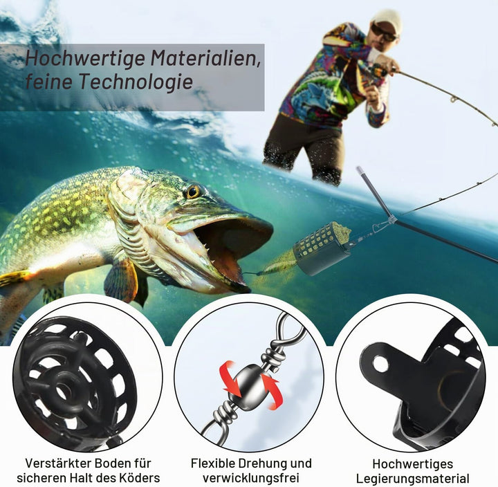 Grundangeln Angelzubehör Geeignet für Meeres und Süsswasserfische 15PCS, 15PCS