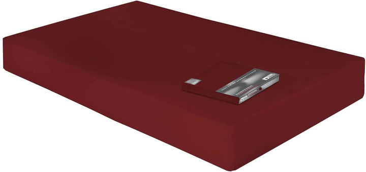 dormabell Premium Z Spannbetttuch, Farbe vino, 90/100 - 200/220 18 cm - 24 cm Hoch Vino 100 x 200 cm