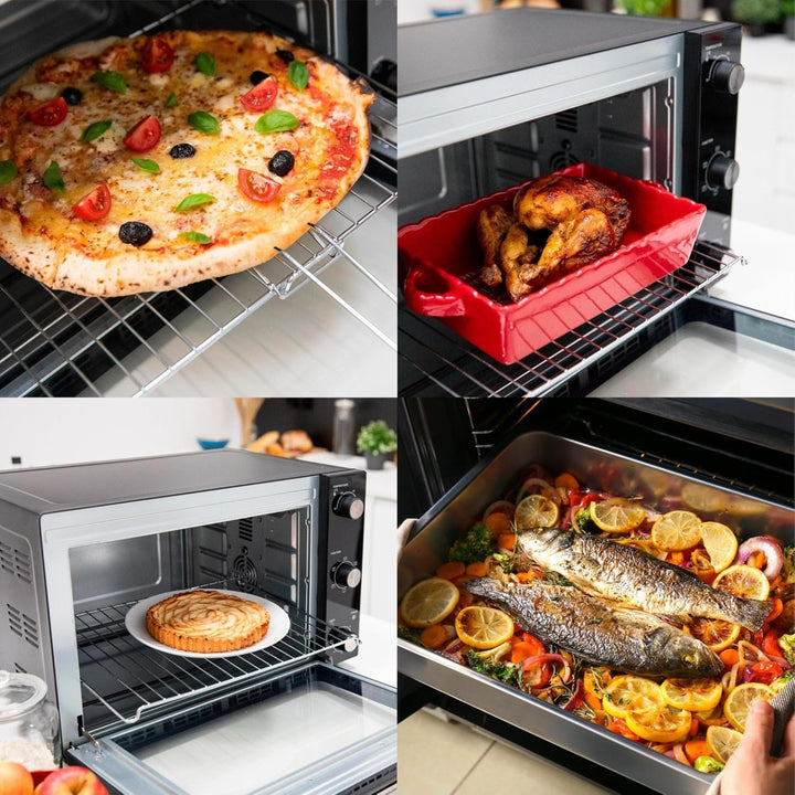 Multifunktionsofen 22l 1300w schwarz - bat-ke22 22 l, 22 l