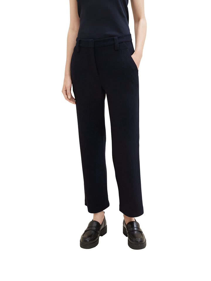 TOM TAILOR Damen Lea Straight Fit Hose 40W / 28L 10668-sky Captain Blue, 40W / 28L 10668-sky Captain