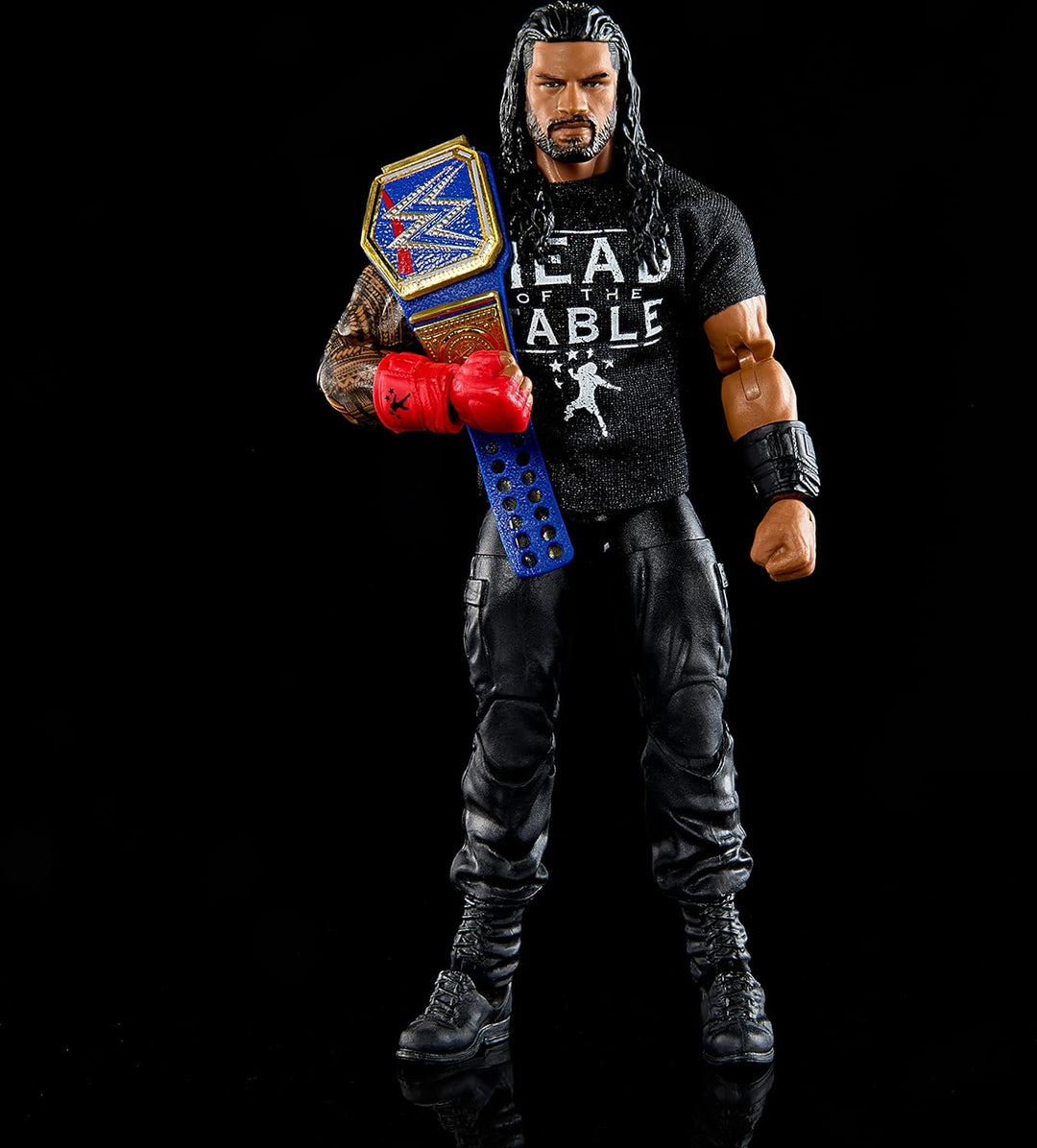 Mattel WWE Roman Reigns Top Picks Elite Collection Actionfigur, Artikulation und lebensechte Details