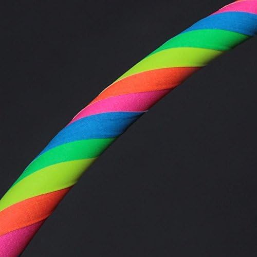 Designer Hula Hoop Reifen von Hoopomania Ø80/90/100cm Rainbow Ø100cm, Rainbow Ø100cm