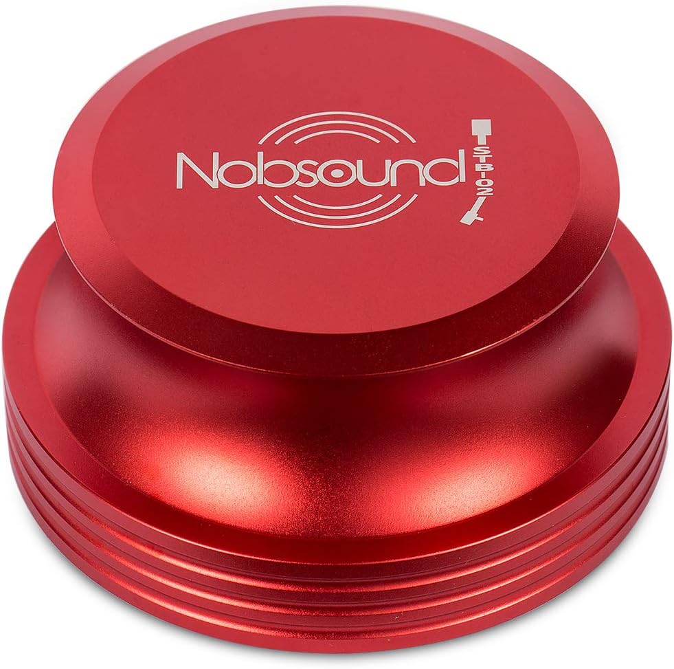 Nobsound LP Vinyl Turntable Disc Stabilizer Record Weight Metal Matte Black SCHALLPLATTEN-AUFLAGEGEW