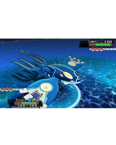 Nintendo 2DS Transparent blue Pokemon Sapphire