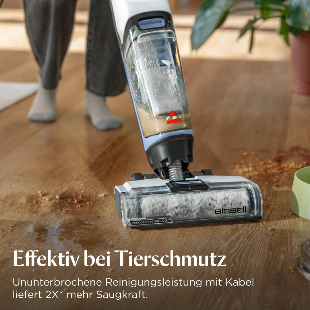 Bissell CrossWave Edge Staubsauger mit Wischfunktion + Bissell FreshStart Reinigungslösung fur Cross