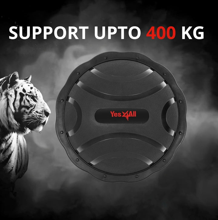 Yes4All Balance Ball Trainer Half Ball, Premium-Balance-Trainer-Board mit 60cm Rutschfester Ballober