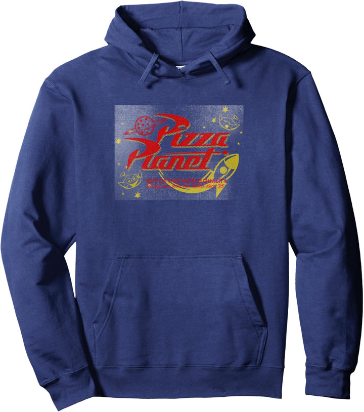 Disney Pixar Toy Story Vintage Pizza Planet Logo Pullover Hoodie