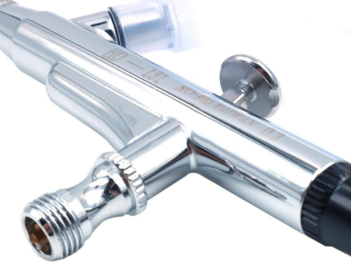 ANCLLO Airbrush-Set mit verschiedenen Bechern, 0,3 mm, für Make-up, Modellbau und Bastelarbeiten