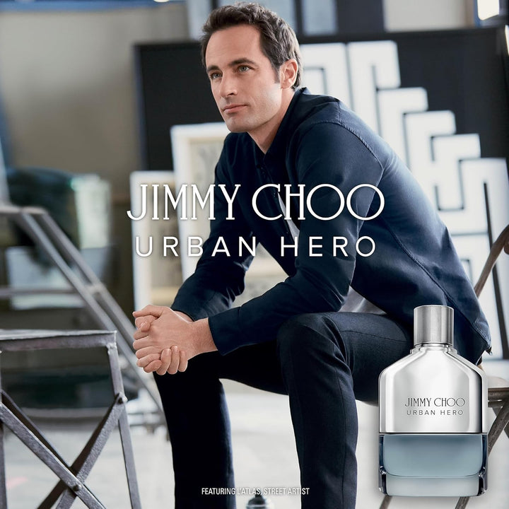 Jimmy Choo Urban Hero homme/men, Eau de Parfum 50 ml, 50 ml