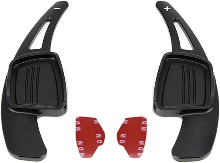 HIBEYO Auto Schaltwippen 2 Stücke Lenkrad Schaltpaddel Verlängerung Schaltwippen für Audi A1 A3 A4L
