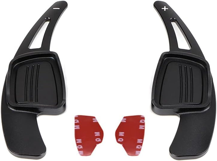 HIBEYO Auto Schaltwippen 2 Stücke Lenkrad Schaltpaddel Verlängerung Schaltwippen für Audi A1 A3 A4L
