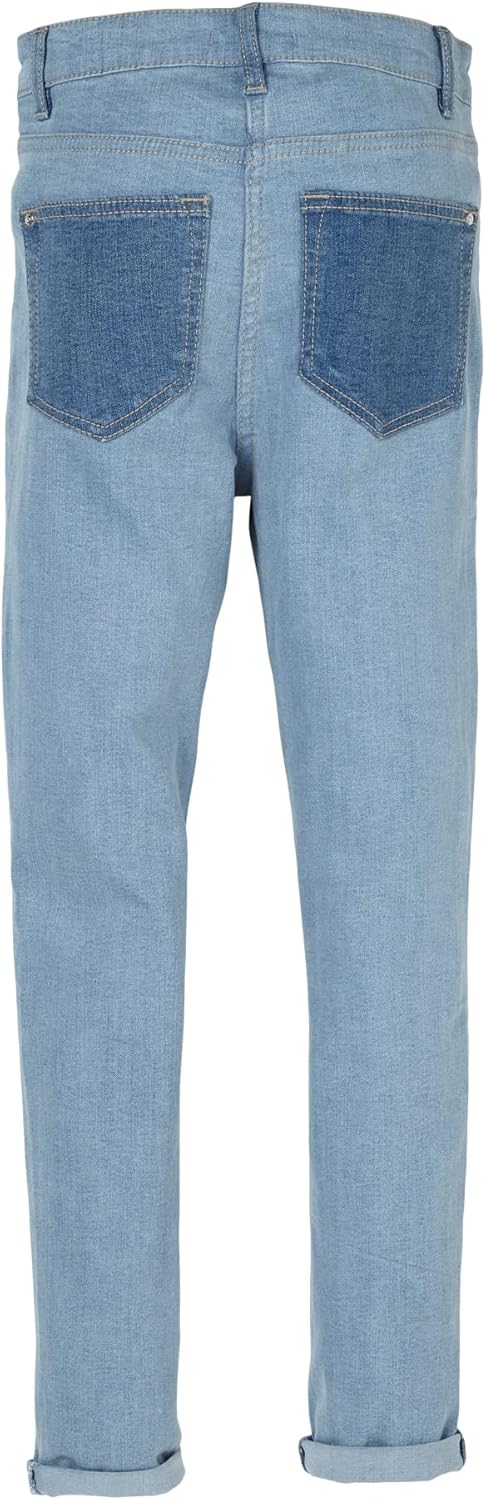 s.Oliver Junior Girl's Hose lang Treggings Pants, Light Blue Stretch, 170