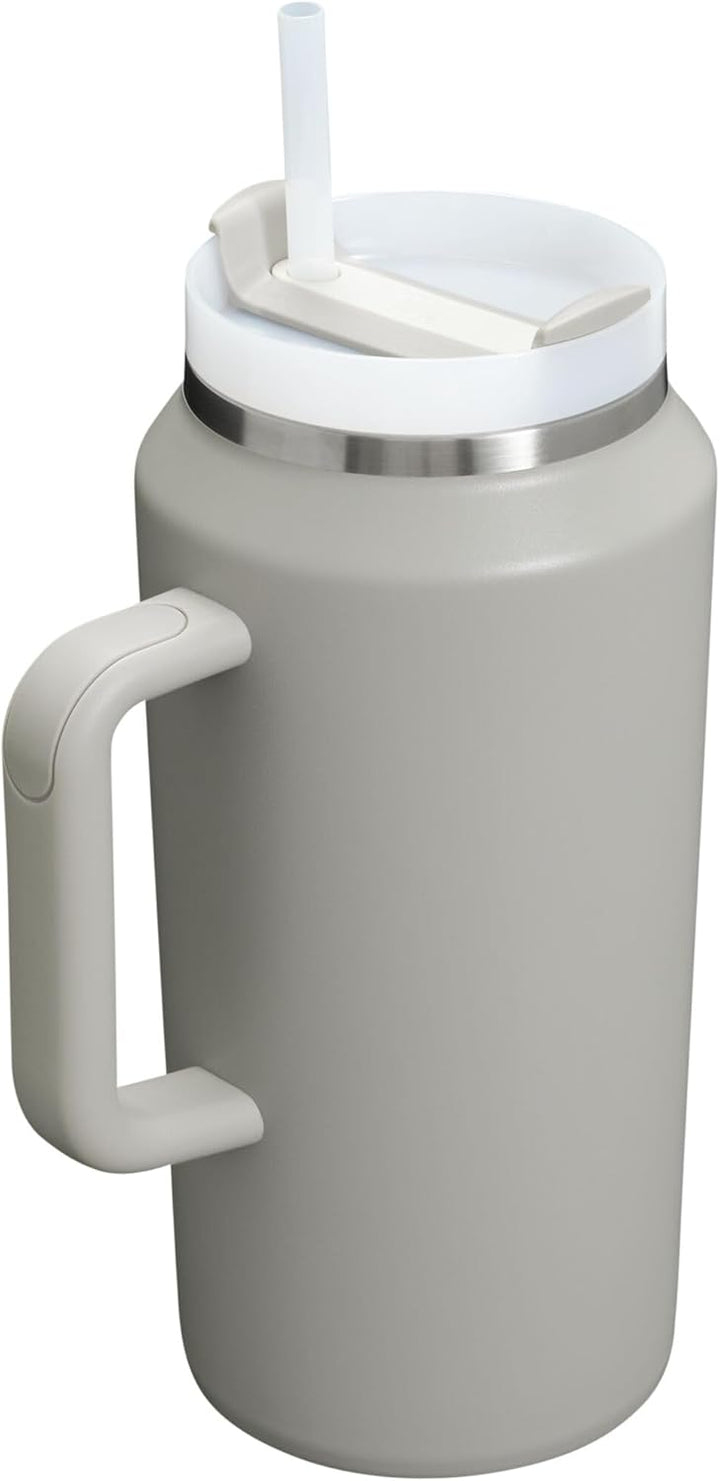 Stanley Quencher H2.0 FlowState vakuumisolierter Trinkbecher aus Edelstahl mit Deckel und Trinkhalm,