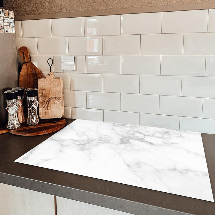 KitchenYeah© Herdabdeckplatte Einteilig Ceranfeld Abdeckplatte für Induktionsschutz Ceranfeldabdecku