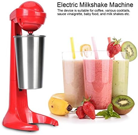 Elektrischer Milchshake Getränkemixer Shake-Maschine Doppelkopfkaffee Schaumrührer Getränkemischer S