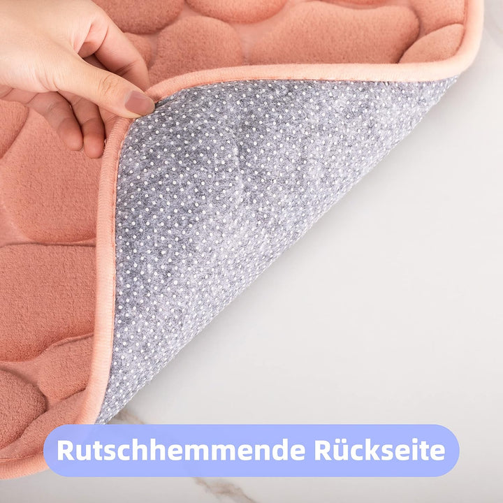 chakme Badematte Memoryschaum Badteppich Memory Foam Duschvorleger Saugfähige Badvorleger Badezimmer