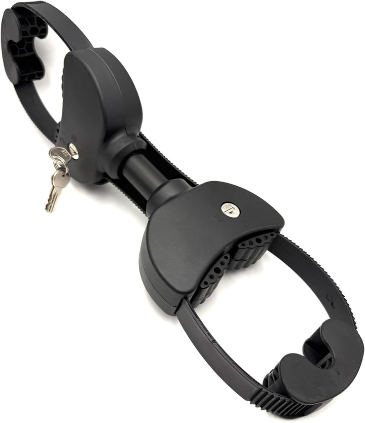 TEOV Beidseitig Rahmenhalter für Fahrradträger Länge 20CM, Verstellbarer Strap-Rahmenhalter für E-Bi