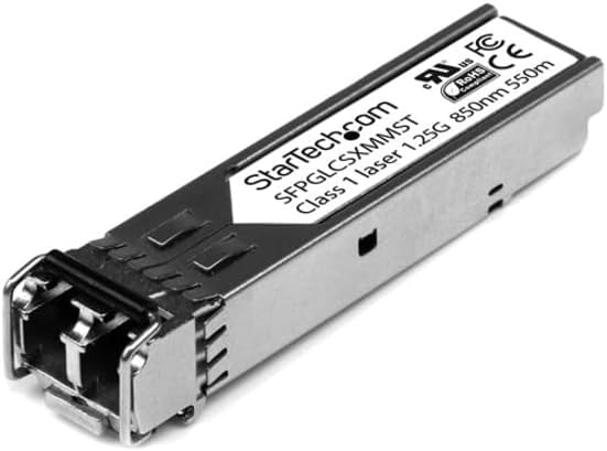 StarTech.com Gigabit LWL SFP Transceiver Modul, Cisco GLC-SX-MM kompatibel, MM LC, 550m, Mini GBIC 1
