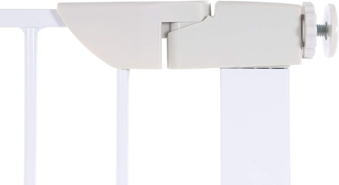 KIDIMAX Treppenschutzgitter 75-104 cm, ohne Bohren, Türschutzgitter für Kinder, Hunde und Katzen, mi