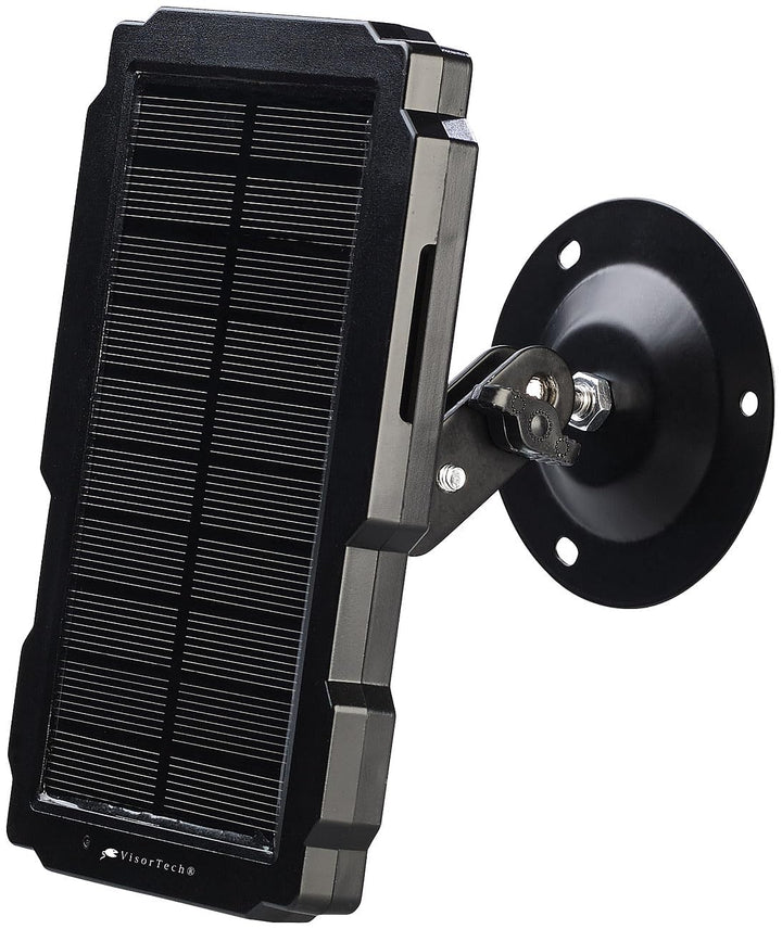 VisorTech Solarpanel 6V: Akku-Solarpanel für Wild- und Outdoor-Kameras, 6 &amp; 12 Volt, 5.000 mAh (Akku