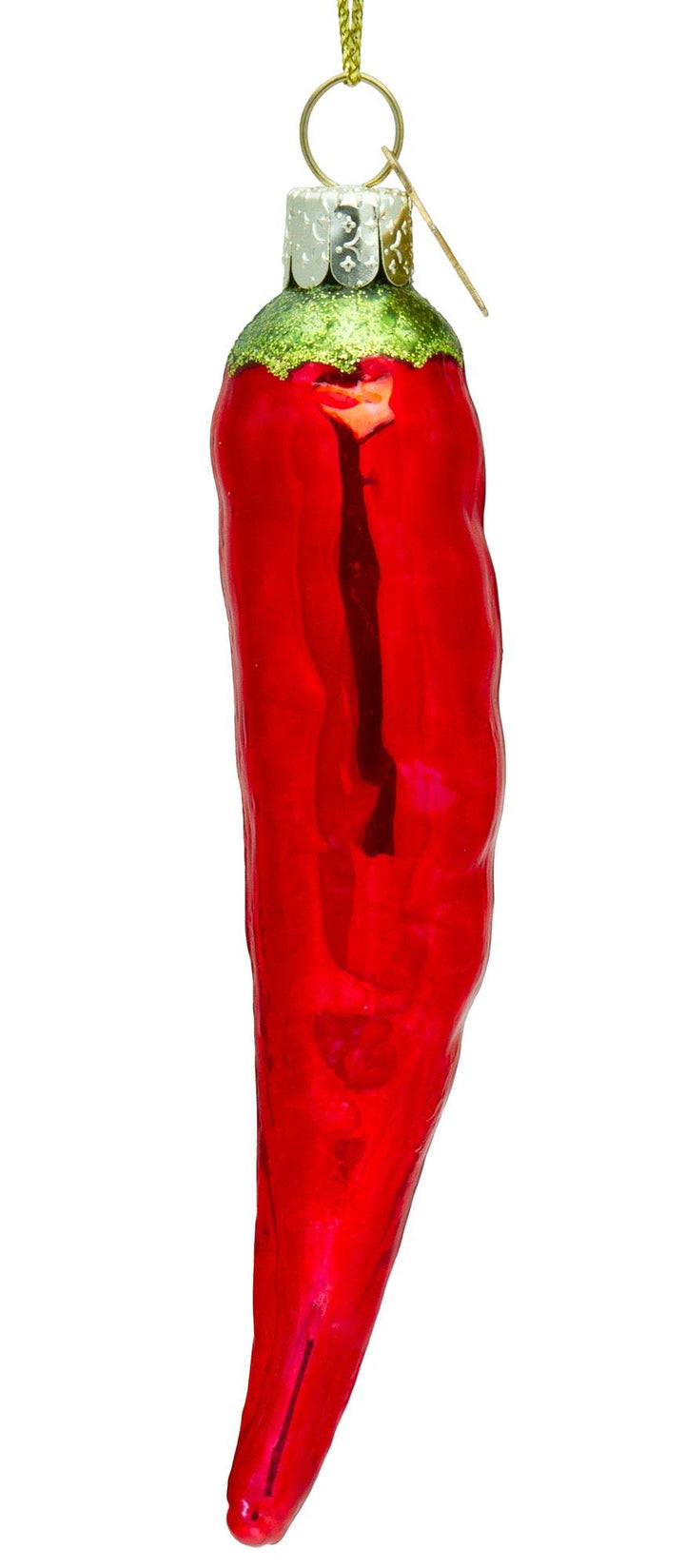 SIKORA Rote Chili Schote besondere Weihnachtskugel Glas Christbaumschmuck Deko Figur Weihnachten Anh
