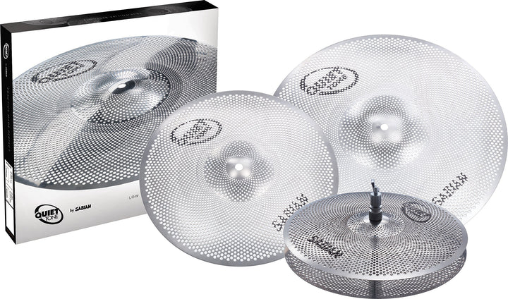 Sabian QTPC502 becken Pack de beckens Quiet Tone 13"-14"-18"