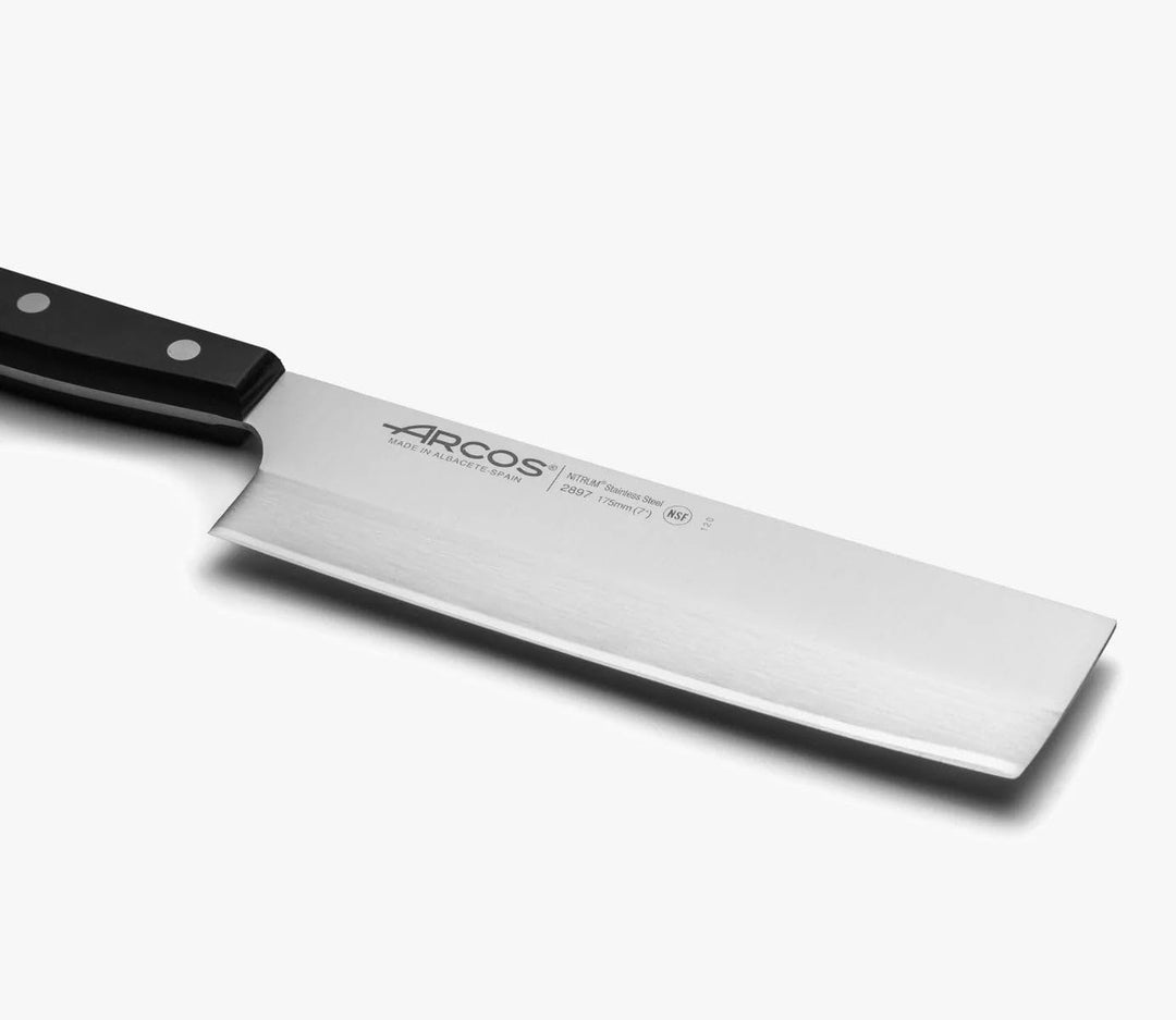 ARCOS Universal Usuba oder Asiatisches Messer mit 175mm zum Schneiden von Gemüse, Japanisches Messer