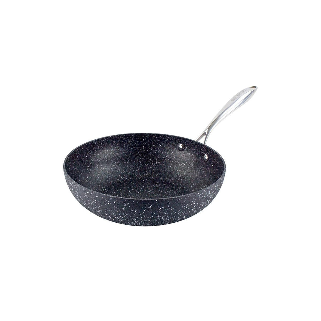 eaziglide Neverstick2 Wok aus Aluminium hergestellt, hitzebeständig bis 260°C, für alle Herdarten ge