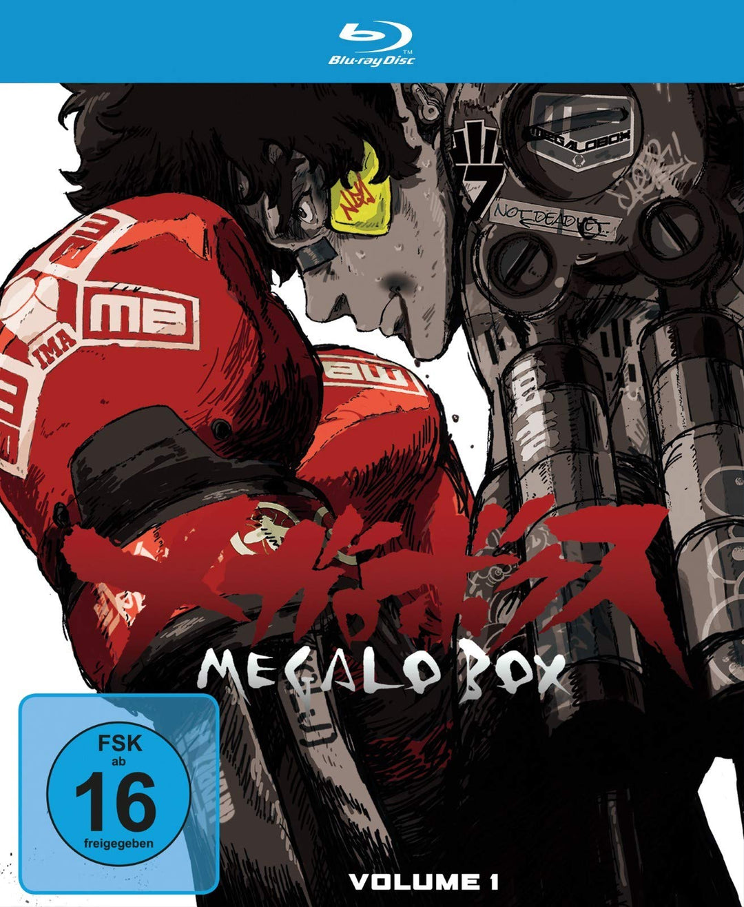 Megalobox - Volume 1 (Limitierte Edition mit Sammelschuber) LTD. [Blu-ray], Blu-ray