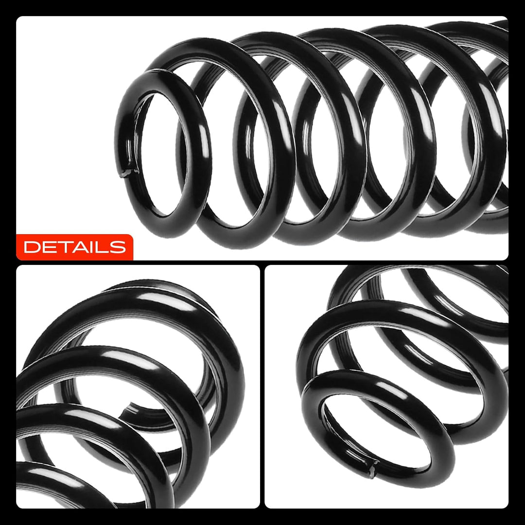 Frankberg 2x Federn Fahrwerksfeder Hinterachse Links Rechts Kompatibel mit A3 2003-2013 P,a,s,s,a,t