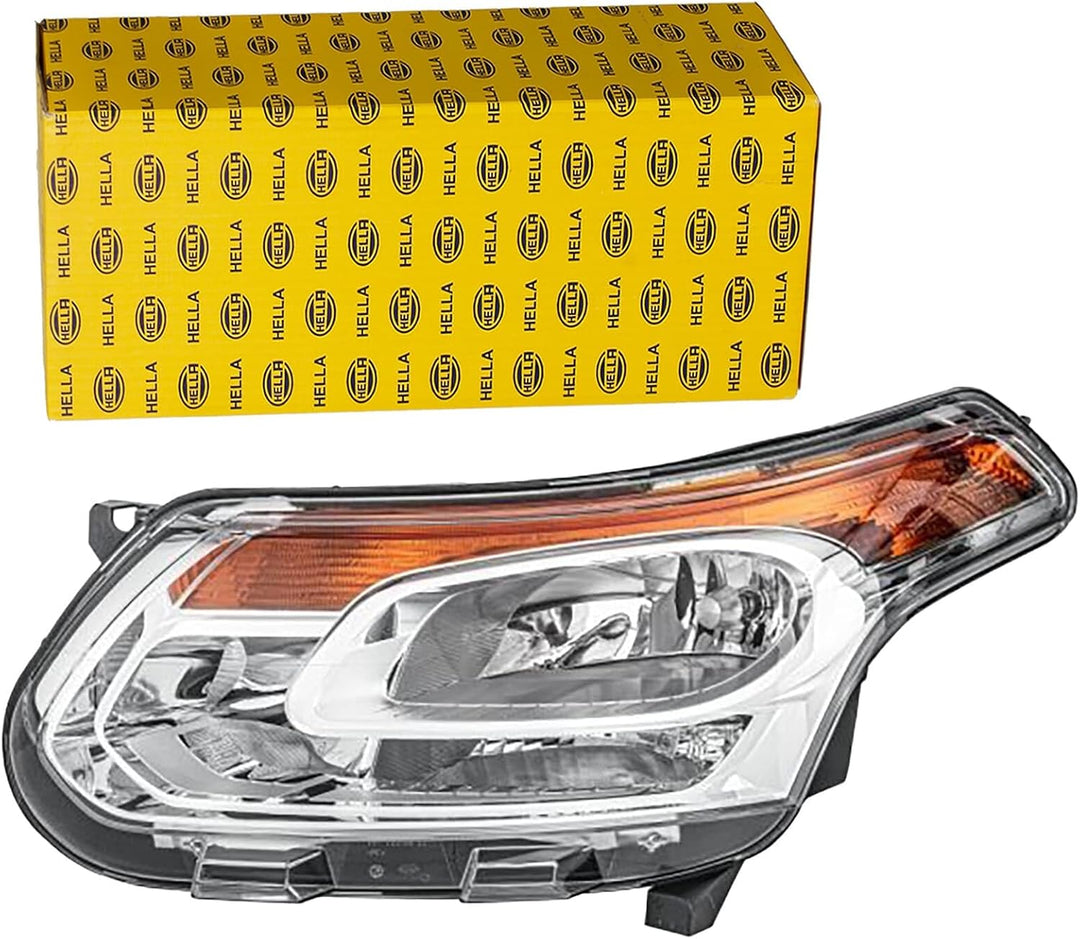 HELLA 1EG 009 767-011 FF/Halogen-Hauptscheinwerfer - links - für u.a. Citroën C3 Picasso (Sh_) Links