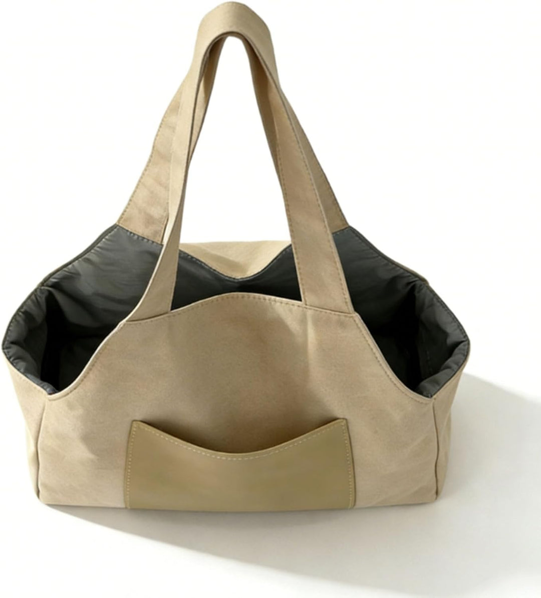 Focket Hundetragetasche, Weiche Haustiertasche mit Fächern, Faltbare, Leichte Hundetragetasche, Trag