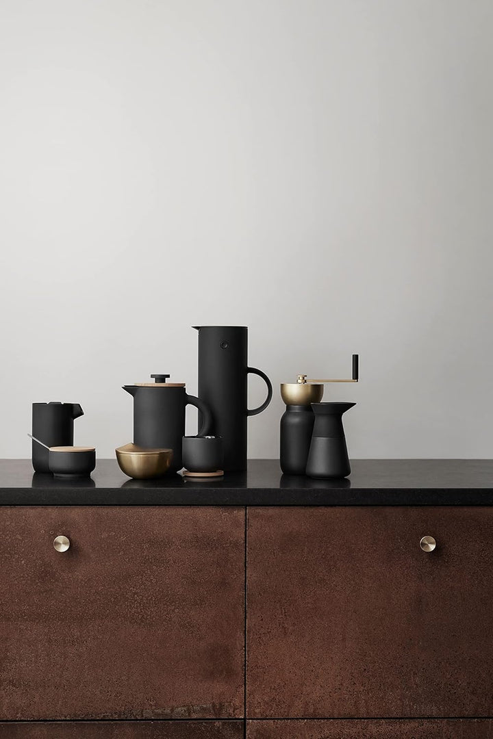 Stelton Isolierkanne EM77 - Doppelwandige Isolierkanne für heisse/kalte Getränke - Tee- & Kaffeekann