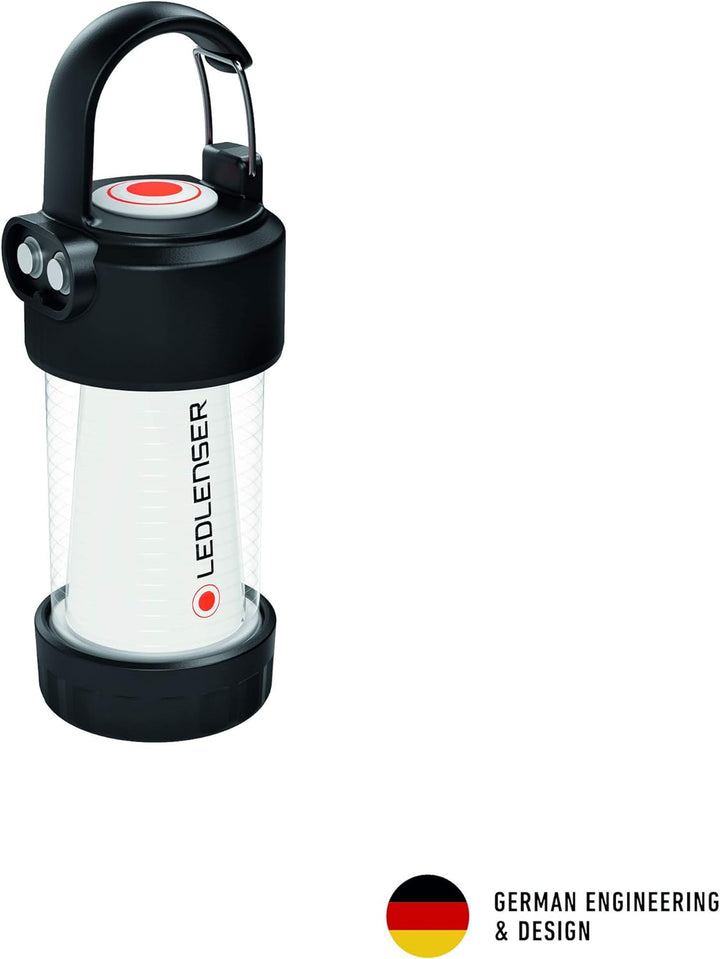 Ledlenser ML4 Laterne, Outdoor, Campinglampe, 300 Lumen, 45 Stunden Leuchtdauer, wiederaufladbar, in